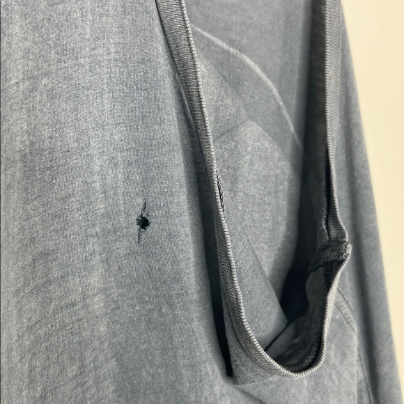 RARE ALLSAINTS 12th Man Soccer Referee gray Vest Tank Top size 10 - Picture 14 of 16